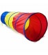 Tunel plegable de tela para niños Multicolor 180x4 cm