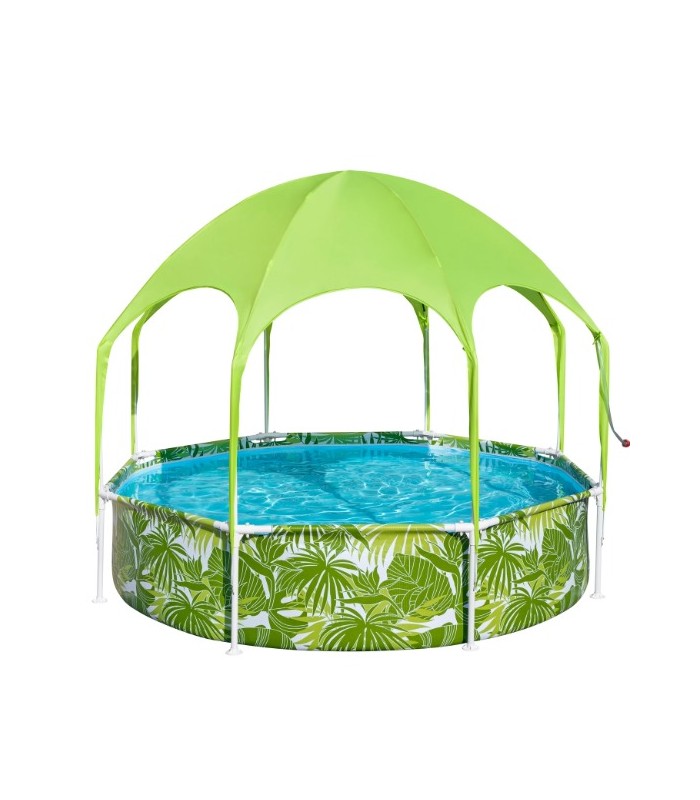 Bestway - Piscina Estructural redonda con techo 244x51 CM