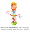 SONAJERO PALO DE LLUVIA PARA BEBÉS DISEÑO JIRAFITA