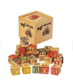JUEGO EDUCATIVO - CUBO DIDACTICO DE 27 PIEZAS (MADERA)