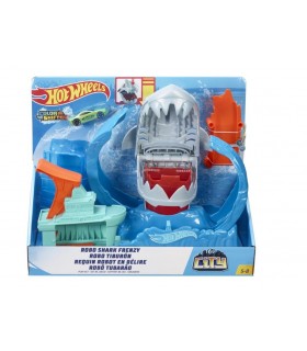 SET DE JUEGO HOT WHEELS CITY ROBO TIBURÓN