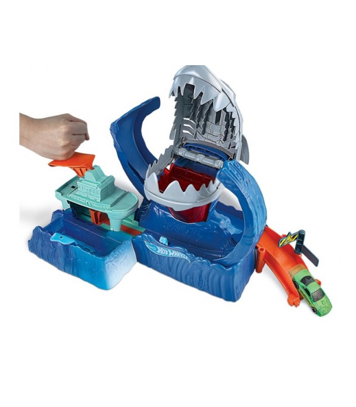 SET DE JUEGO HOT WHEELS CITY ROBO TIBURÓN