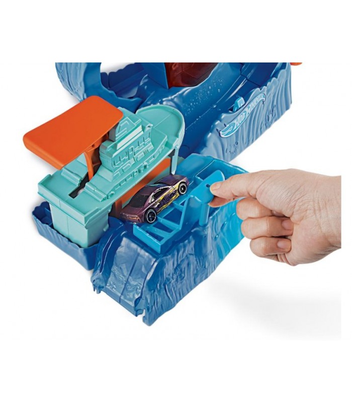 SET DE JUEGO HOT WHEELS CITY ROBO TIBURÓN