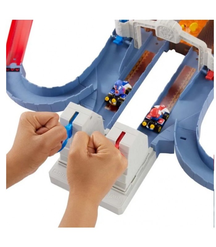 PISTA DE CARRERA HOT WHEELS MARIO KART BOWSER