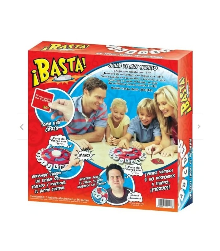 JUEGO DE MESA BASTA ELECTRÓNICO EN ESPAÑOL