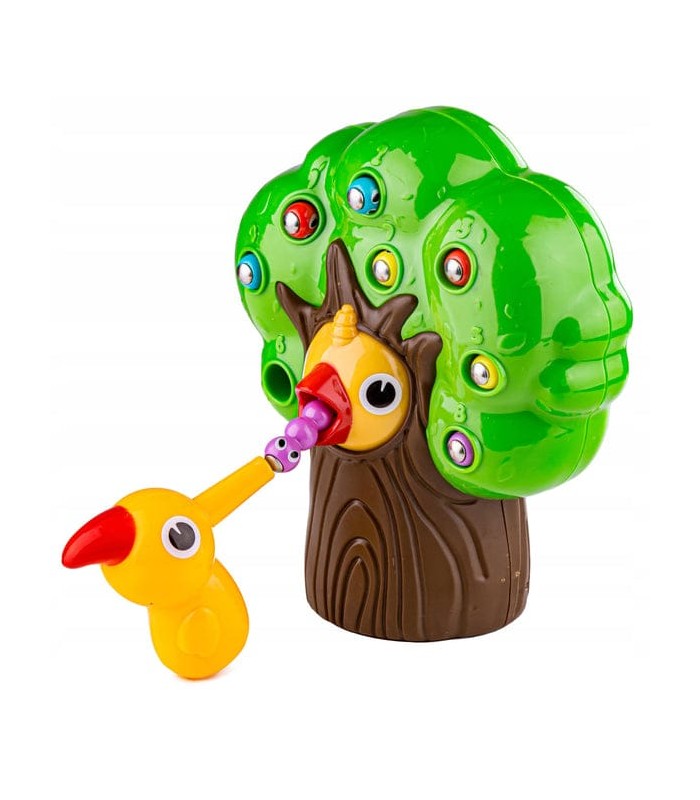 Juego de Atrapar Insectos de Pájaro Carpintero