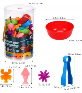Juego de conteo de halobios para niños