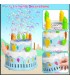 Juguete Torta de Burbujas Automática Happy birthday