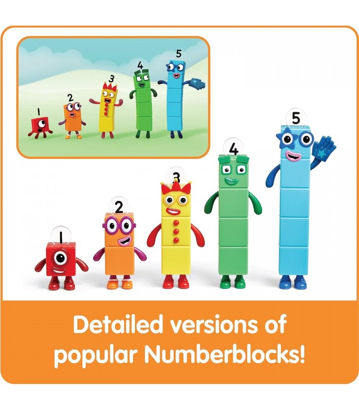 Numberblocks del Uno al Cinco