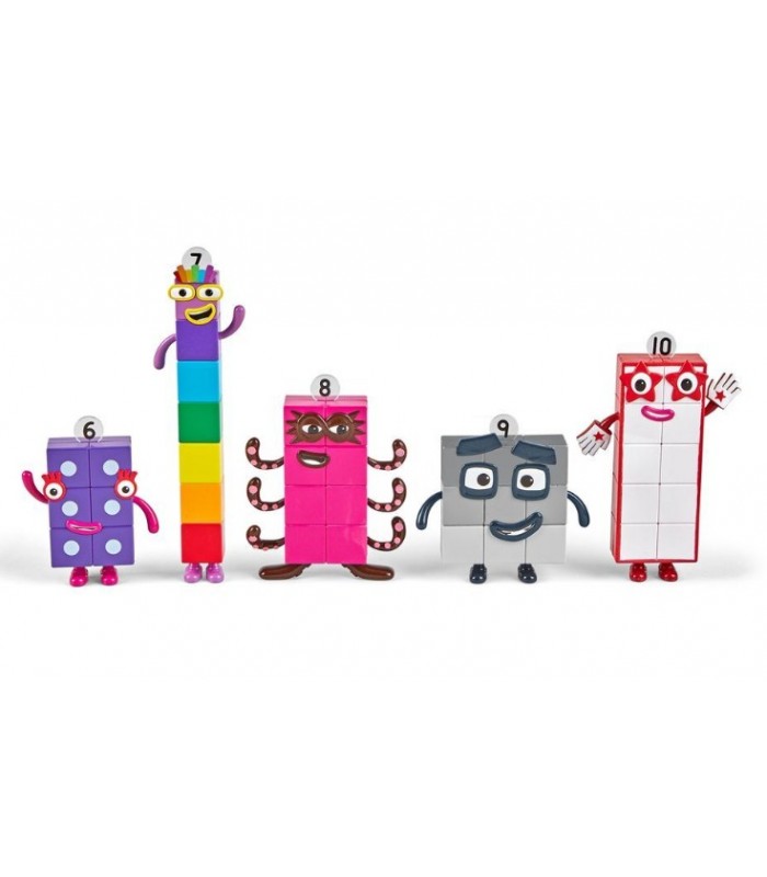 SET NUMBERBLOCKS ANIMADA DEL SEIS AL DIEZ