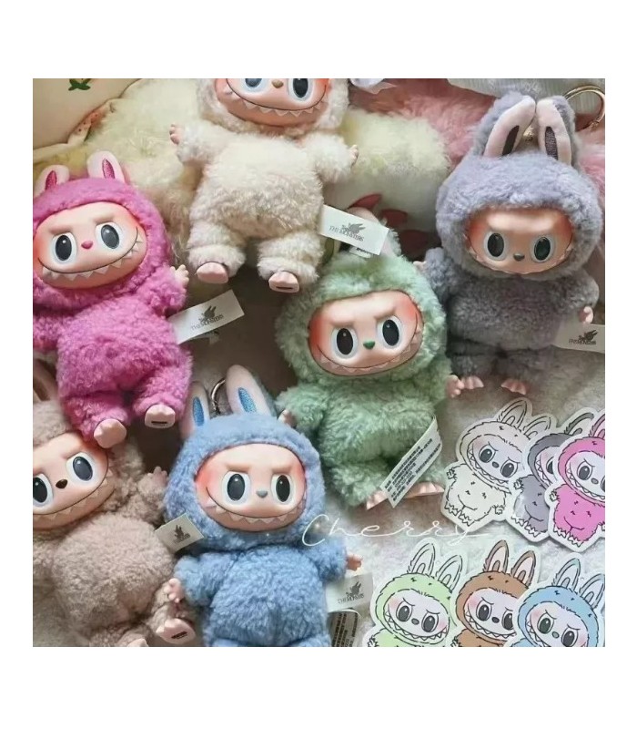Labubu - Muñeco Monstruo Coleccionable Adorable y Suave (Color Aleatorio)