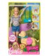 MUÑECA BARBIE PASEO PERRITOS