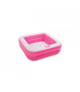 Piscina recreativa inflable con base acolchada Rosado - Intex