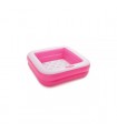Piscina recreativa inflable con base acolchada Rosado - Intex