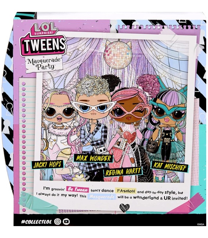 Muñeca Lol Tweens Masq-Max Wonder
