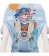 Silla Mecedora Bouncer Baby Cam Táctil Mesa de Comer Azul 2 en 1
