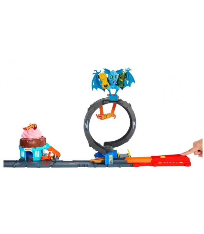 PISTA HOT WHEELS JUGUETE ATAQUE MURCIELAGO