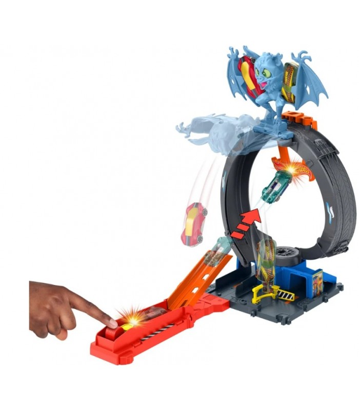 PISTA HOT WHEELS JUGUETE ATAQUE MURCIELAGO