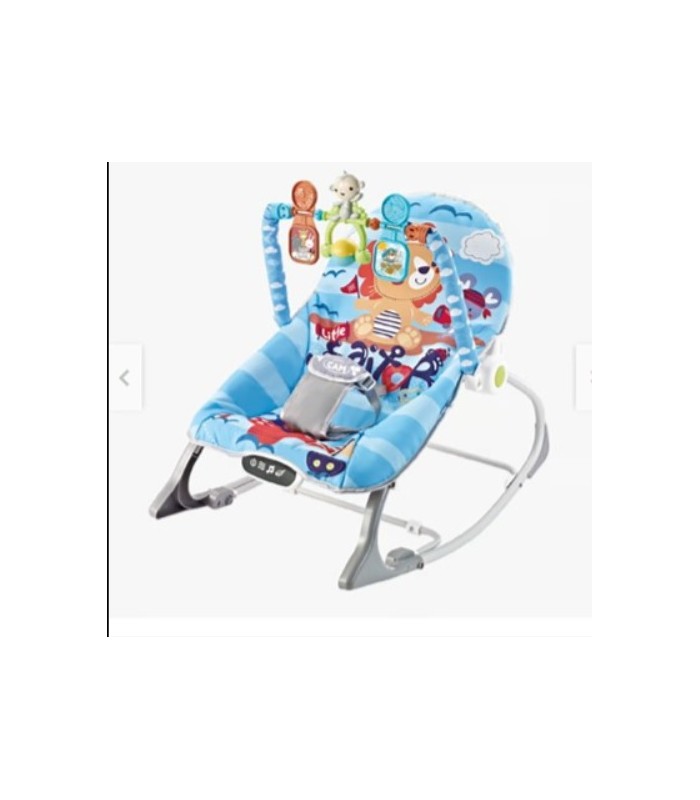 Silla Mecedora Musical con Vibrador Blue