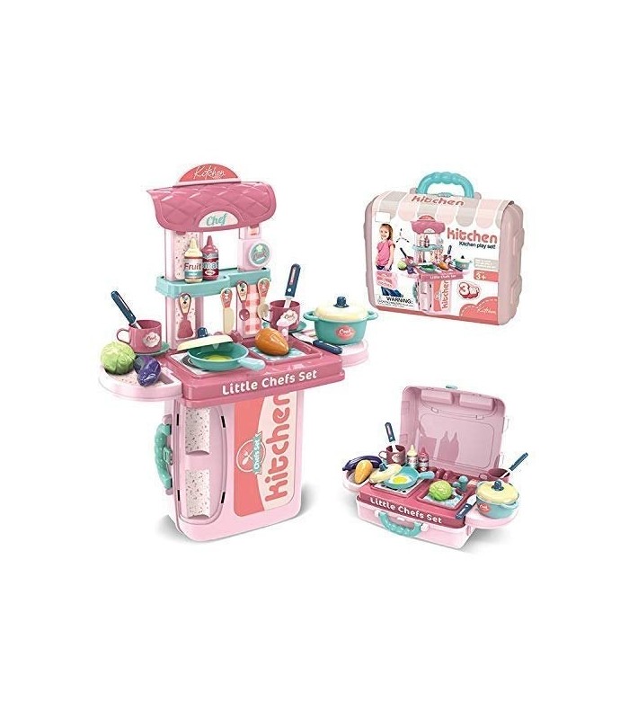Juego de Cocina en maletín 3 en 1