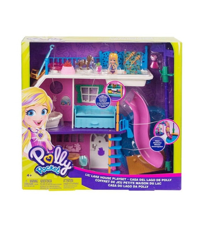 MUÑECA POLLY POCKET CASA DEL LAGO