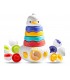 JUEGO APILABLE DE PATO CON HUEVOS DE ENCAJE