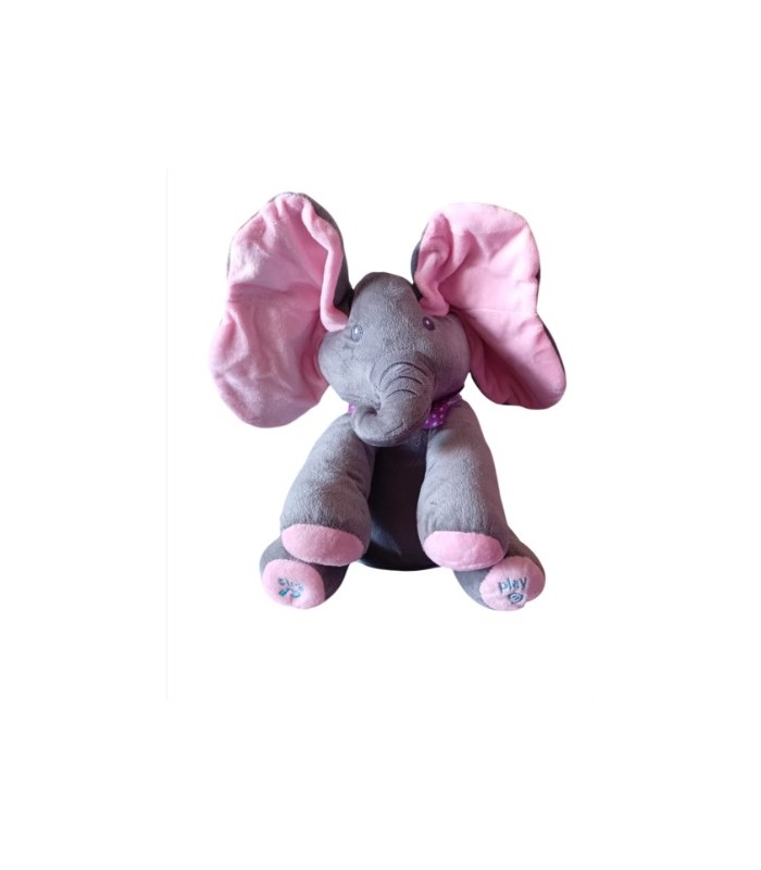 Peluche Elefante Eléctrica Juguetes Bebes, Orejas Plegable
