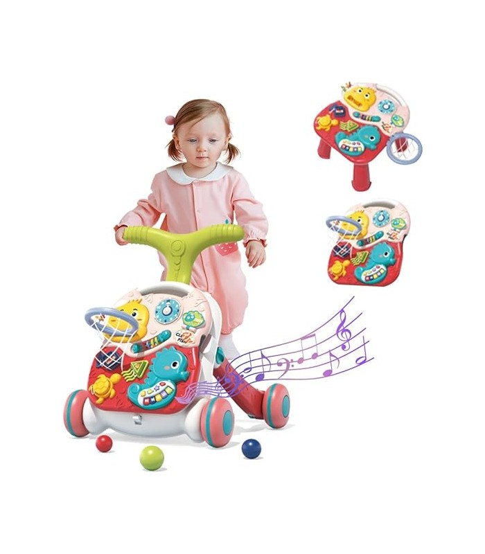 CAMINADOR PARA BEBE 3 EN 1 CON CENTRO DE ACTIVIDADES