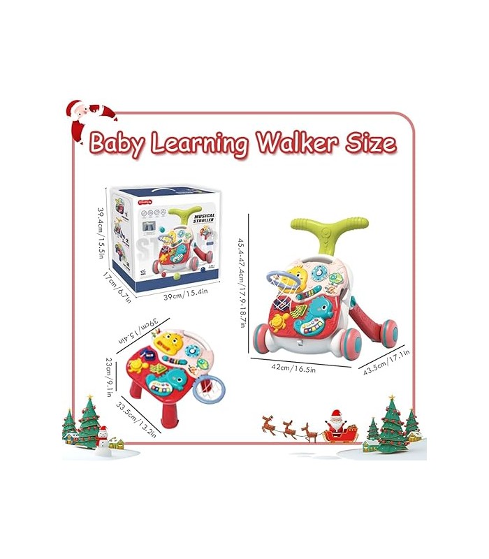 CAMINADOR PARA BEBE 3 EN 1 CON CENTRO DE ACTIVIDADES