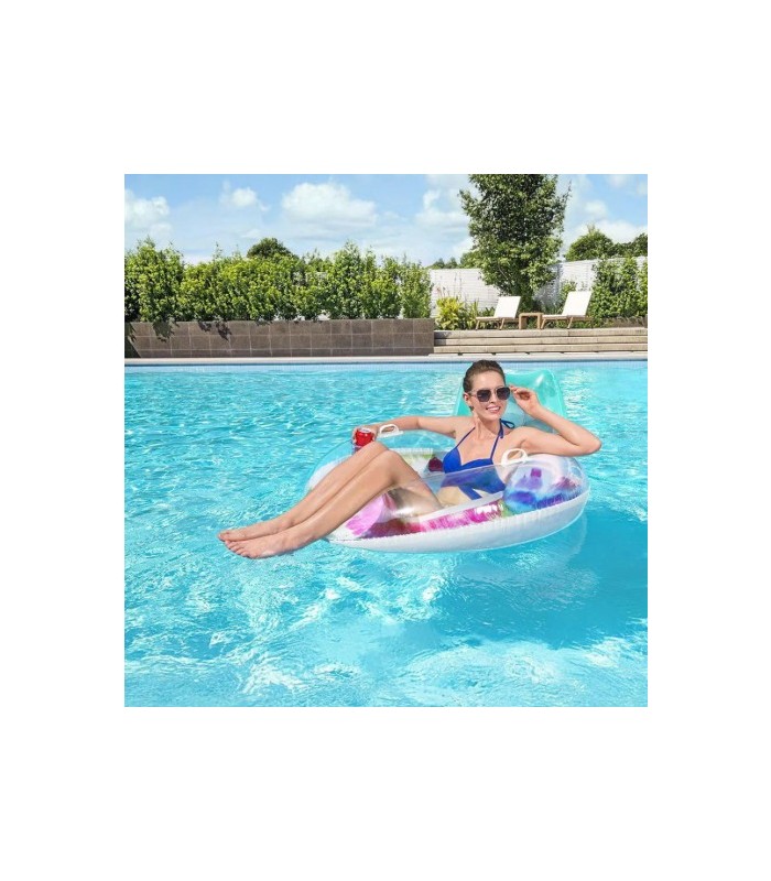 Flotador Inflable con Diseño Tie-Dye