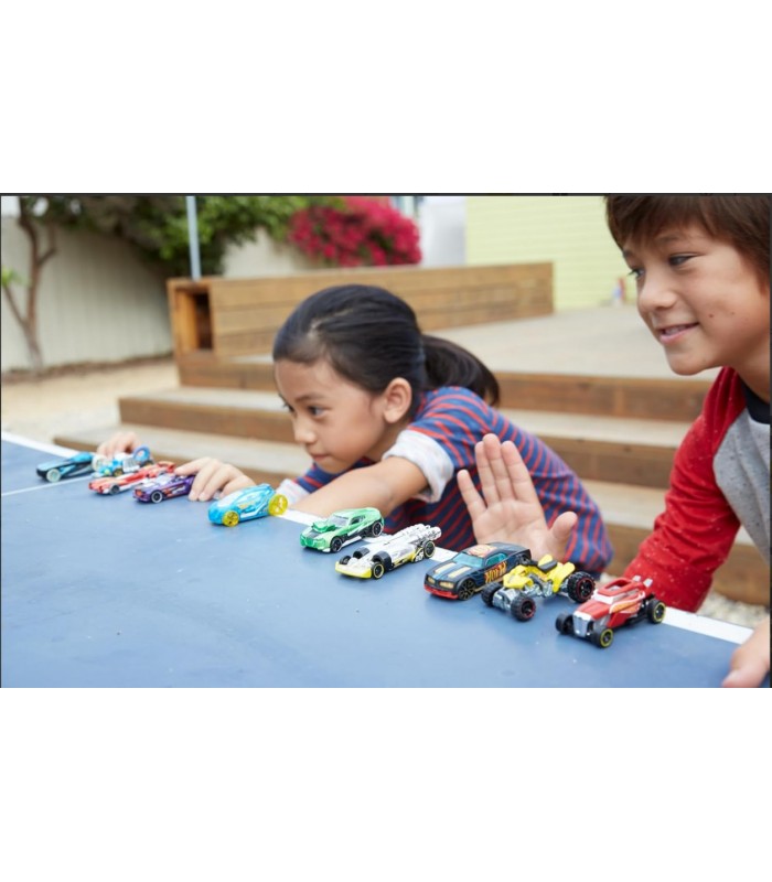 Hot Wheels Hw Flames Paquete De 5