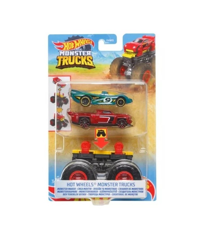 Hot Wheels - Monster Trucks Creado Monstruoso