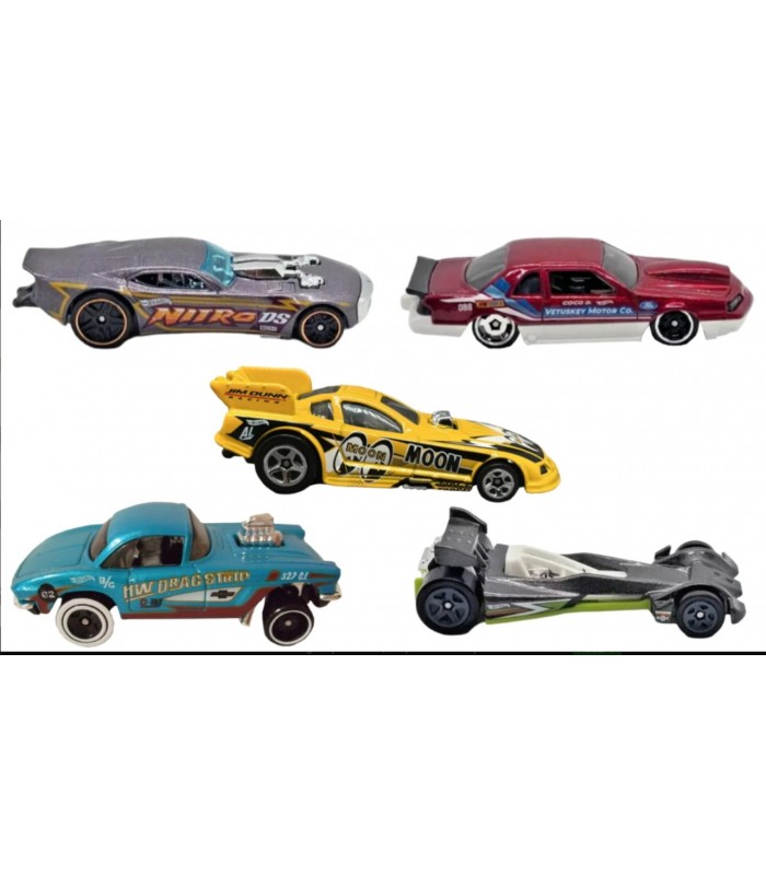Pista de carreras Hot Wheels HW (juego de 5)
