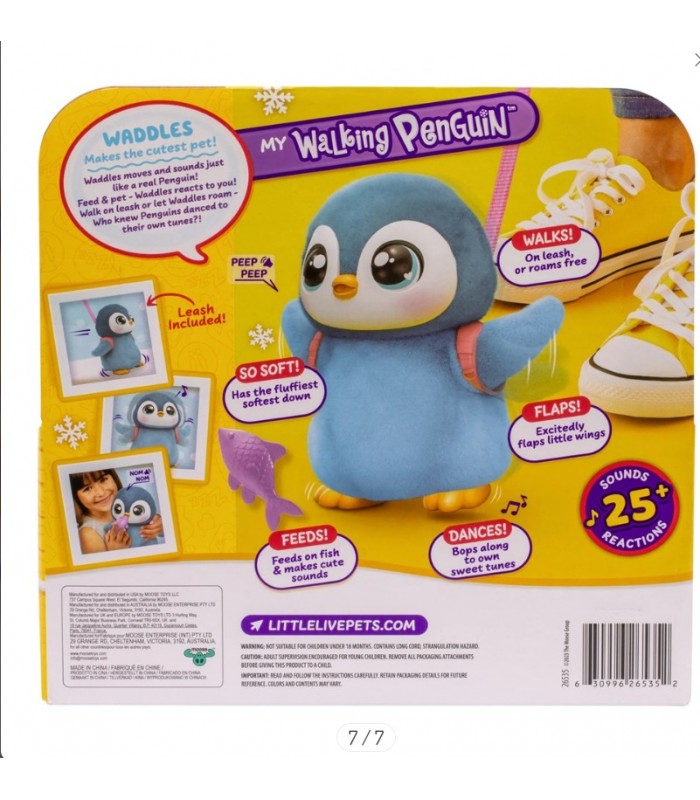 Waddles, el Pingüino +25 Interacciones