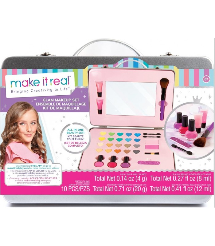 Set De Maquillaje Make It Real Glam