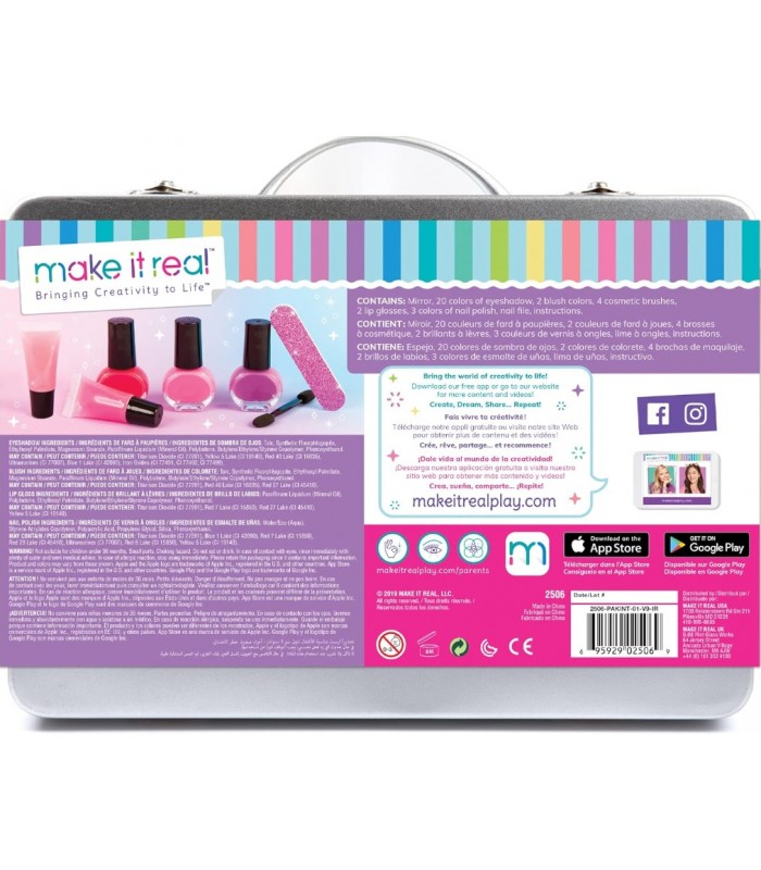 Set De Maquillaje Make It Real Glam