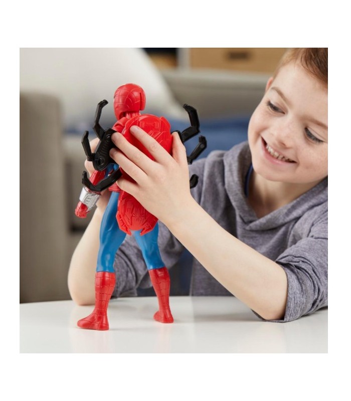 Figura Spiderman Traje Integrado Marvel Thwip Blast
