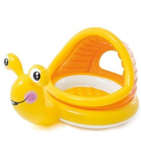 Intex - Piscina Inflable modelo oruga con base inflable