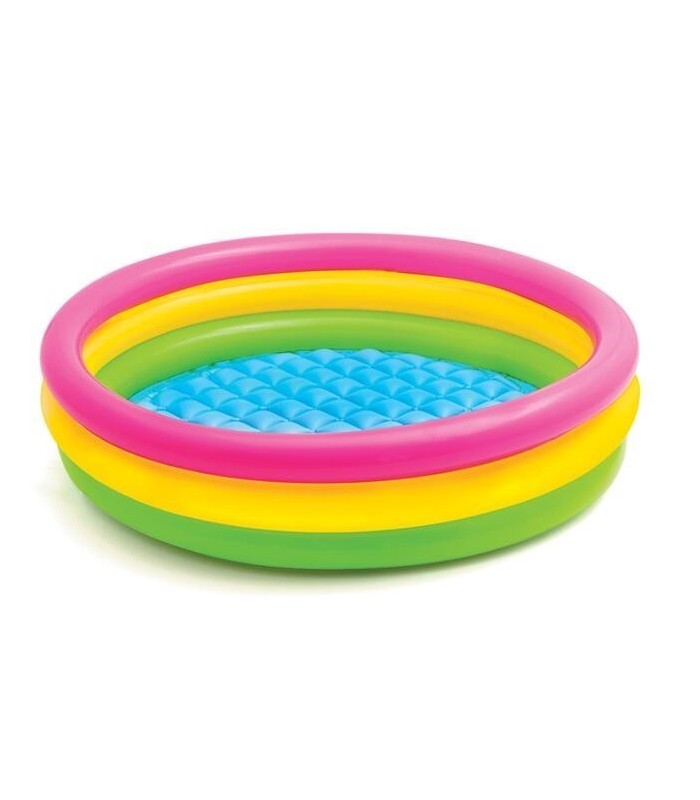 Intex - Piscina Inflable multicolor con base inflable