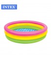 Intex - Piscina Inflable multicolor con base inflable