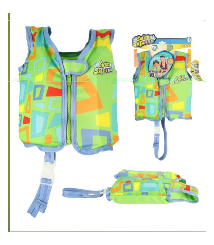 BESTWAY CHALECO SALVAVIDAS 1-3 AÑOS 11-19 KG VERDE