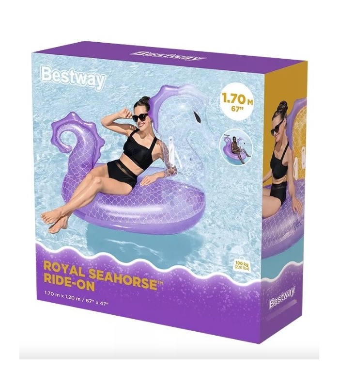 Caballito de Mar Inflable de 170x120 cm. Bestway
