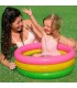 Intex - Piscina inflable 3 aros con base inflable Multicolor