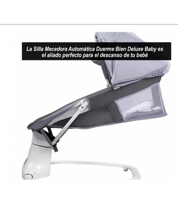 SILLA MECEDORA AUTOMÁTICA DUERME BIEN DELUXE BABY | AZUL