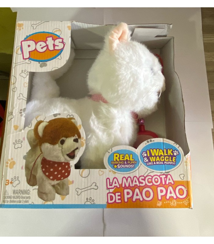 Gato Blanco Peluche Camina Canta