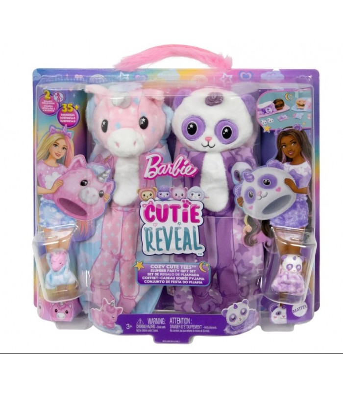 SET BARBIE HRY15 JUEGO CUTIE REVEAL PIJAMADA