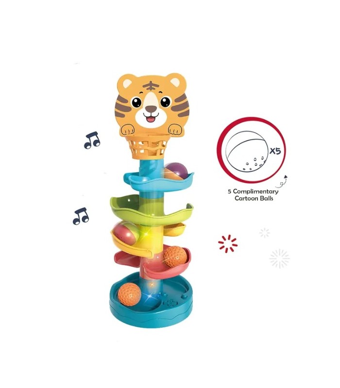 Juguete de bola deslizante para bebés Musical