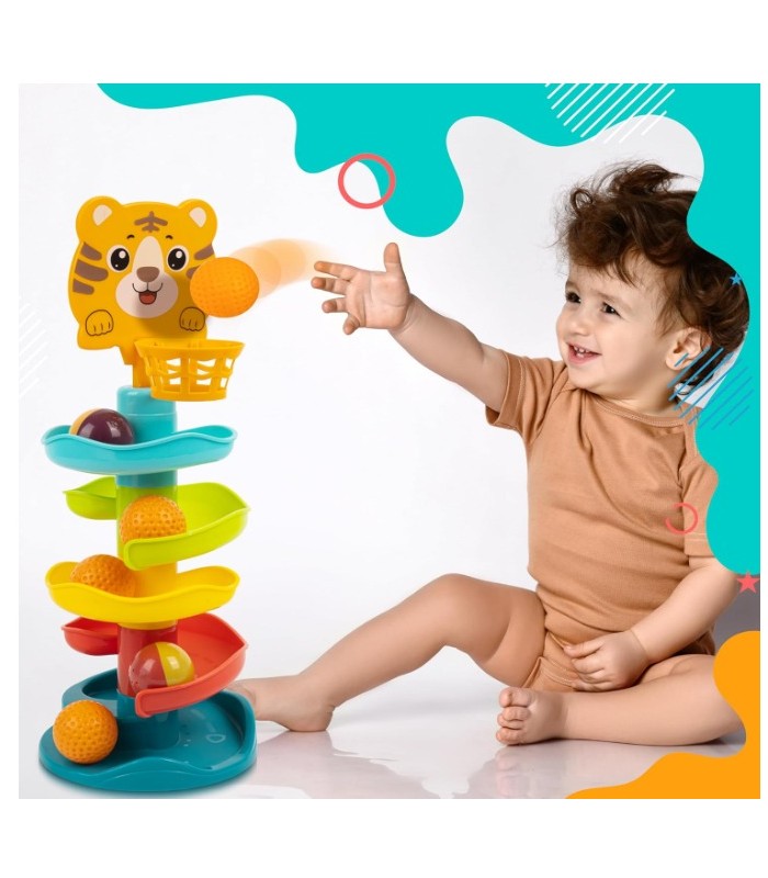 Juguete de bola deslizante para bebés Musical