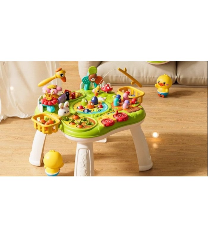 Mesa interactiva multifuncional para juegos de habilidad para niños pequeños