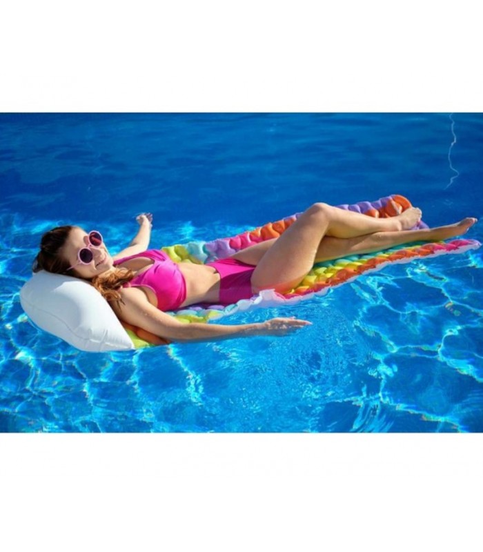 COLCHONETA FLOTANTE RAINBOW DREAMS BESTWAY